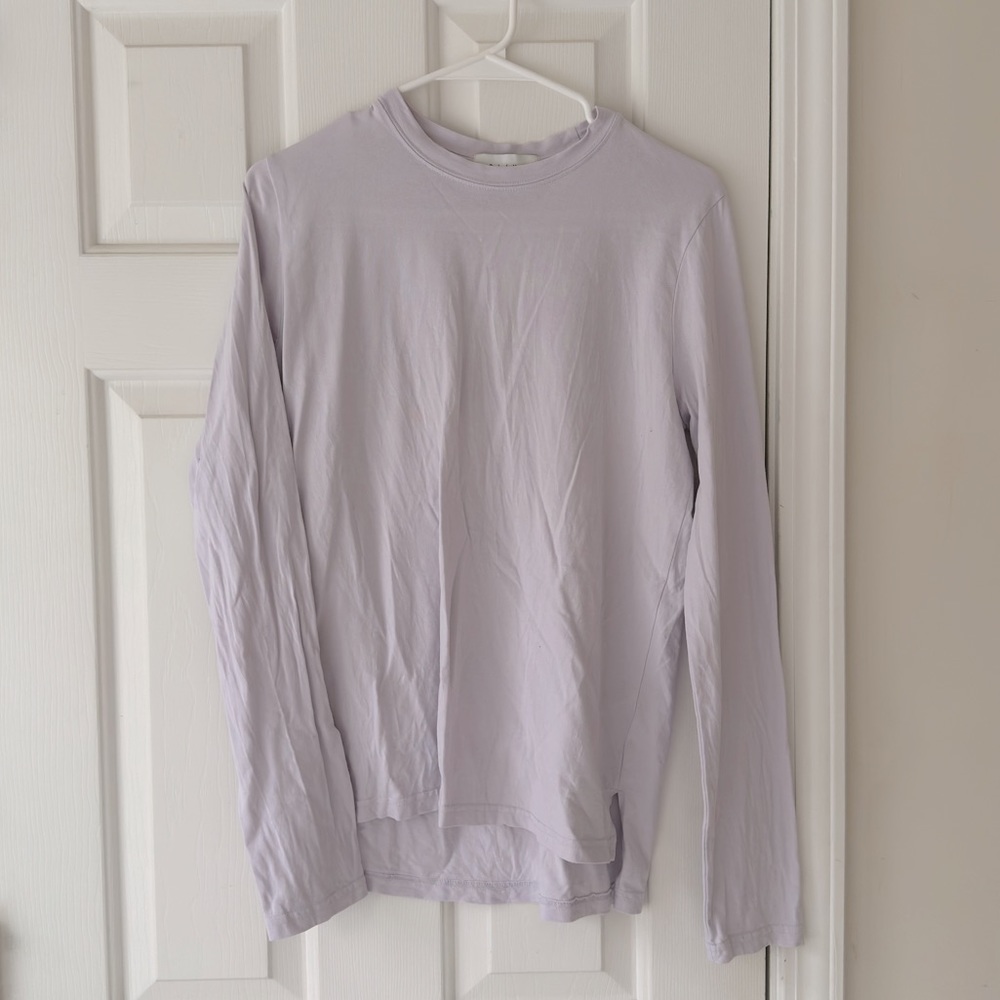 ⚡️ FLASH SALE⚡️OLIVE CLOTHING • Lavender Long Sleeve Shirt • SMALL